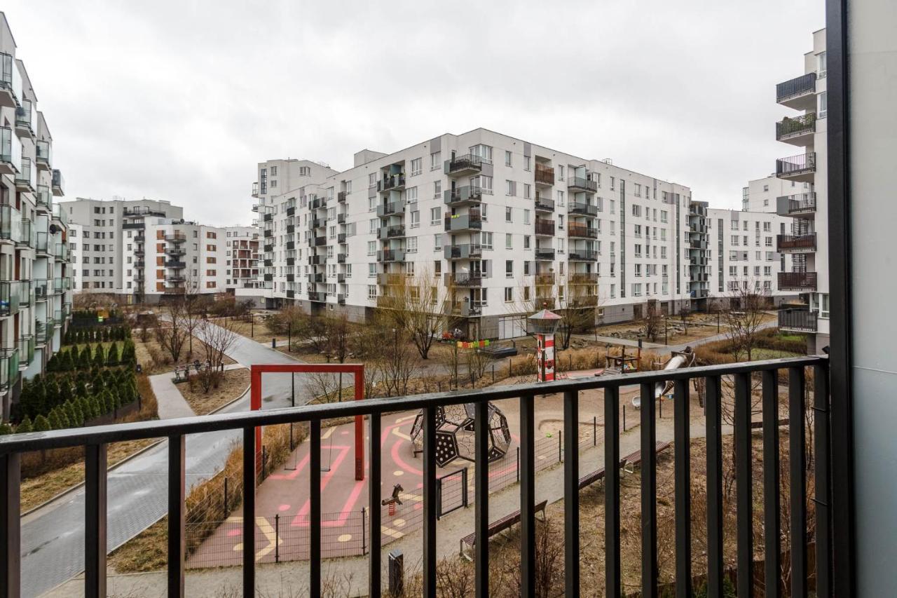 Chill Apartments Airport Apartments Warschau Exterior foto